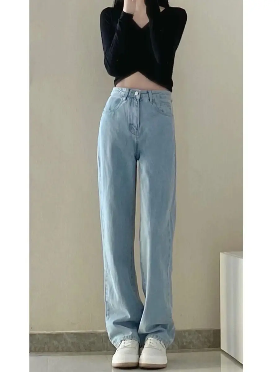 Wide-leg High-Waisted Jeans Women 2024 — feature 6
