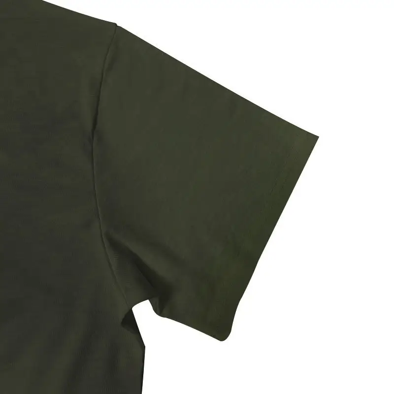 Men's Gray Bamboo Short Sleeve T-Shirt with Henry Collar — feature 36