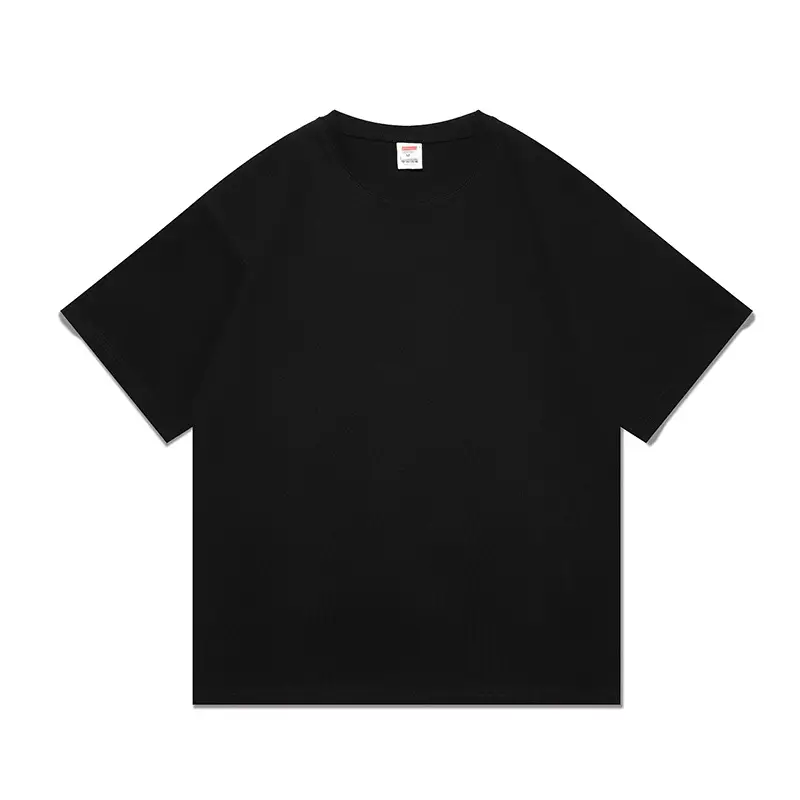 Black Loose Fit Cotton T-Shirt for Women - Image 52