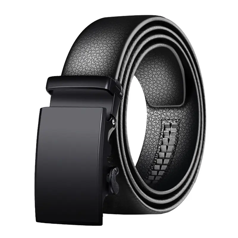 High-End Men's Belt with Automatic Buckle & Cowhide Leather - Image 8