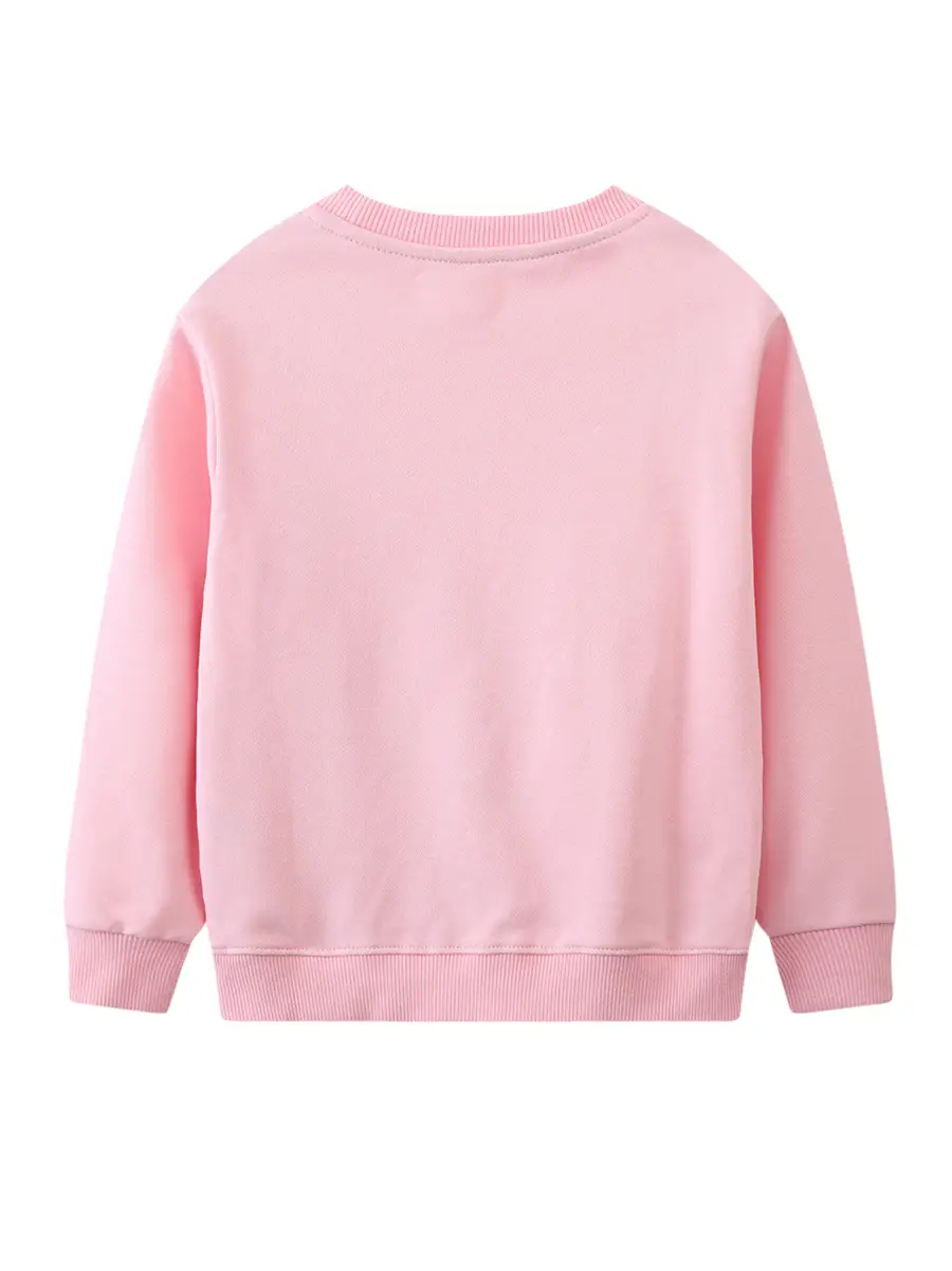 Pink Unicorn Long Sleeve Sweatshirt for Kids 2026 - Image 3