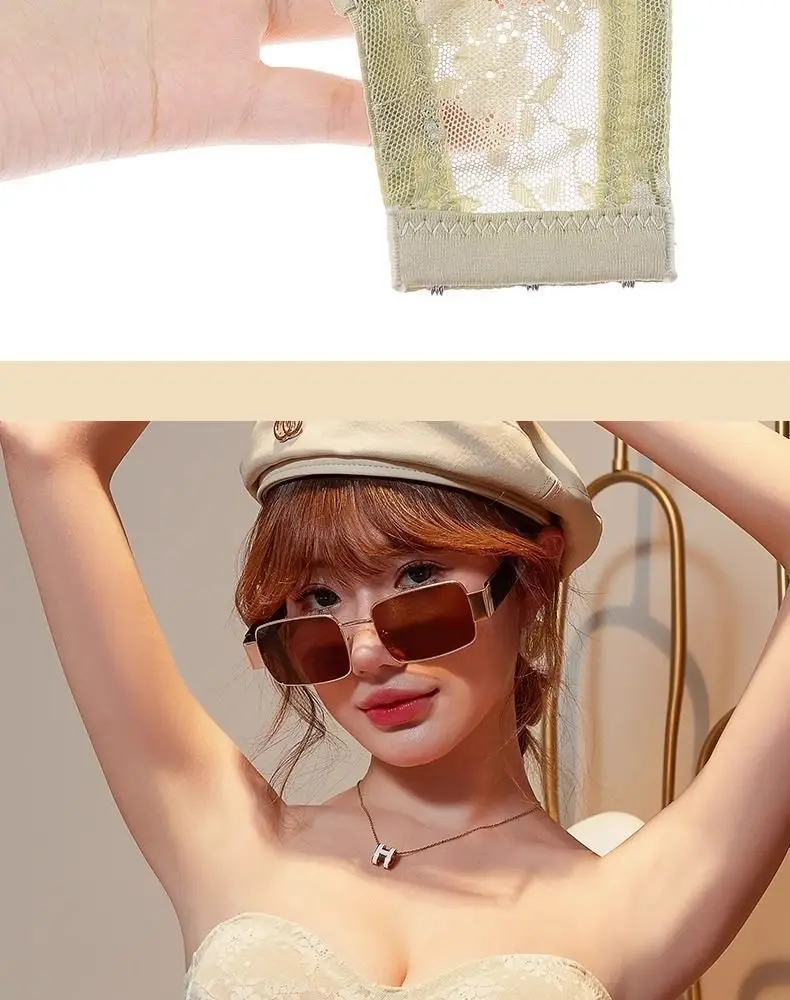 Ultra-thin Strapless Underwear Women's Non-slip Push-up Invisible Chest Sticker Wrap Chest Large Chest Showy Anti-sagging Bra Autumn and Winter — feature 12