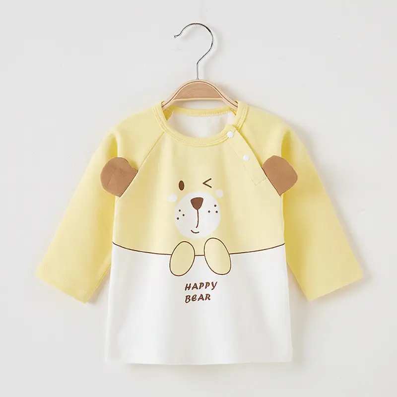 Baby T-shirts Set Cotton Spring Autumn Base Top - Image 2