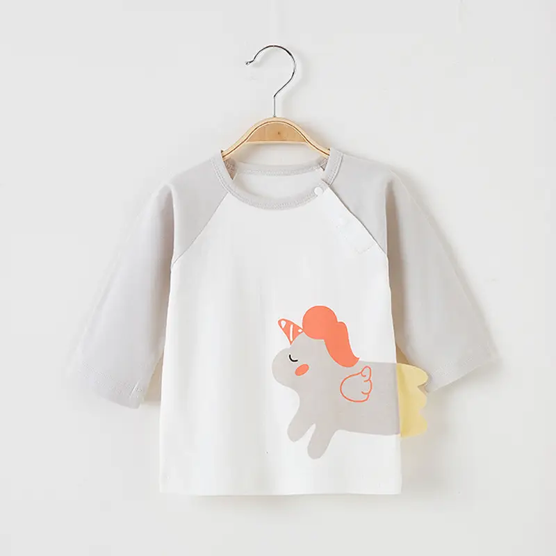Baby T-shirts Set Cotton Spring Autumn Base Top - Image 5