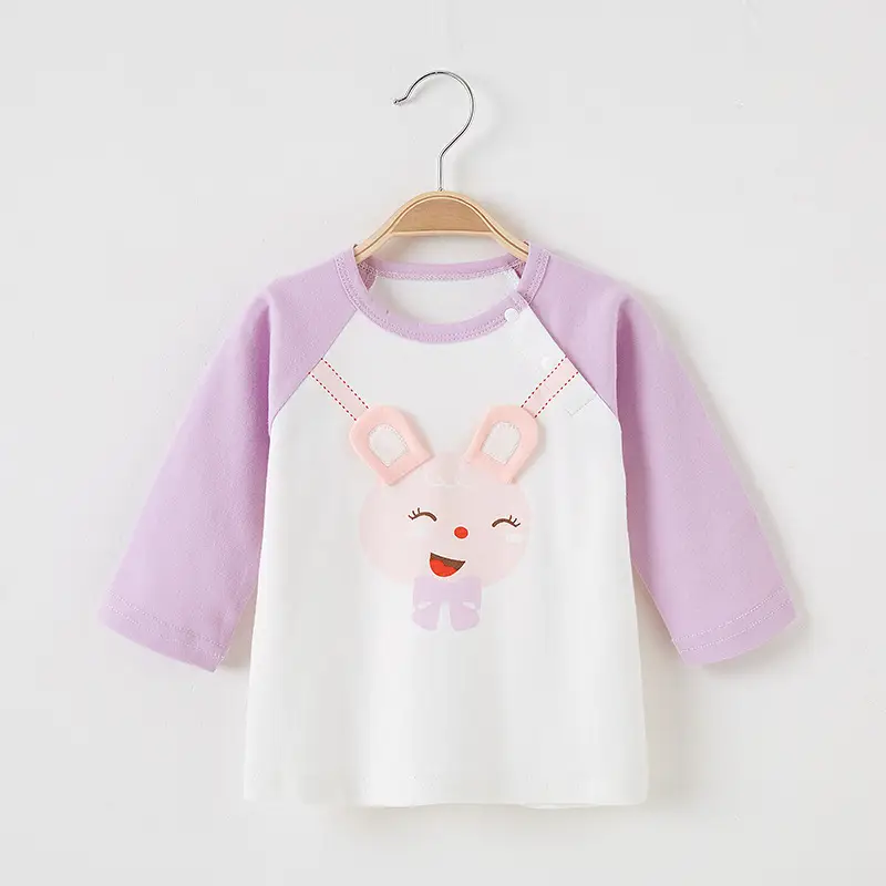 Baby T-shirts Set Cotton Spring Autumn Base Top - Image 6