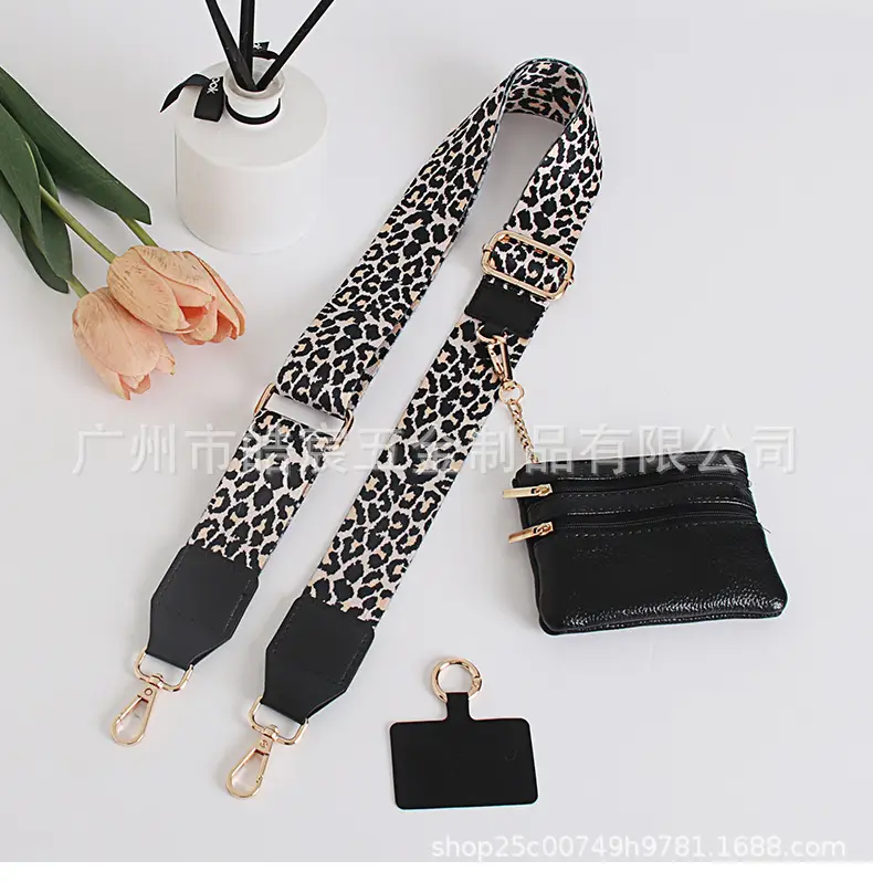 Women's Patterned Crossbody Strap with Matching Small Bag — feature 16