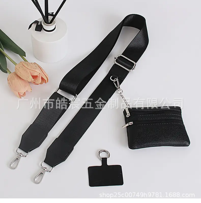 Women's Patterned Crossbody Strap with Matching Small Bag — feature 19