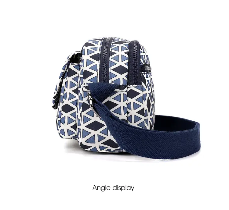 Women's Printed Nylon Shoulder Bag 2024 Mobile Phone Small Portable — feature 10