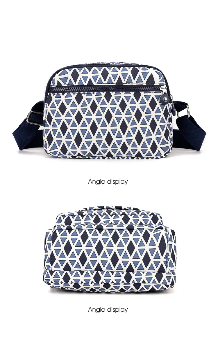 Women's Printed Nylon Shoulder Bag 2024 Mobile Phone Small Portable — feature 11