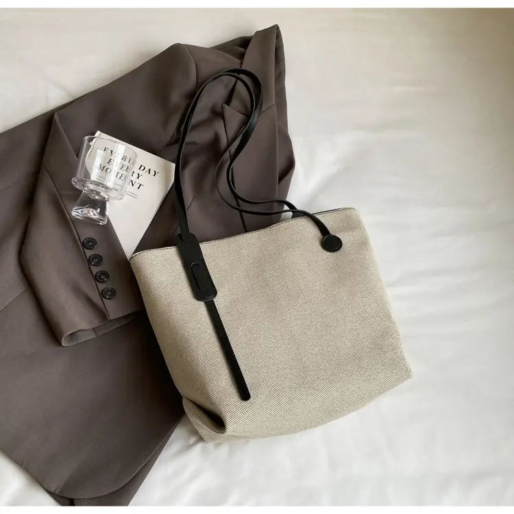 Casual Canvas Shoulder Tote Bag Large Capacity 2024 — feature 18