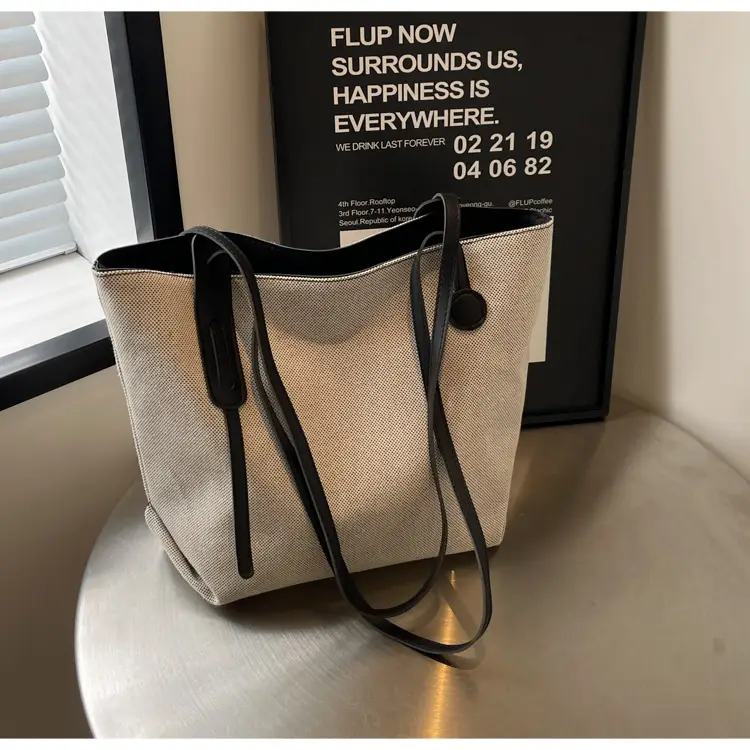Casual Canvas Shoulder Tote Bag Large Capacity 2024 — feature 20
