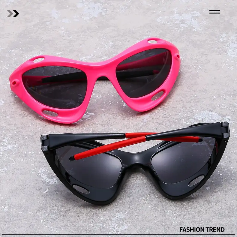 Yellow Cat's Eye Sunglasses for Women — feature 2