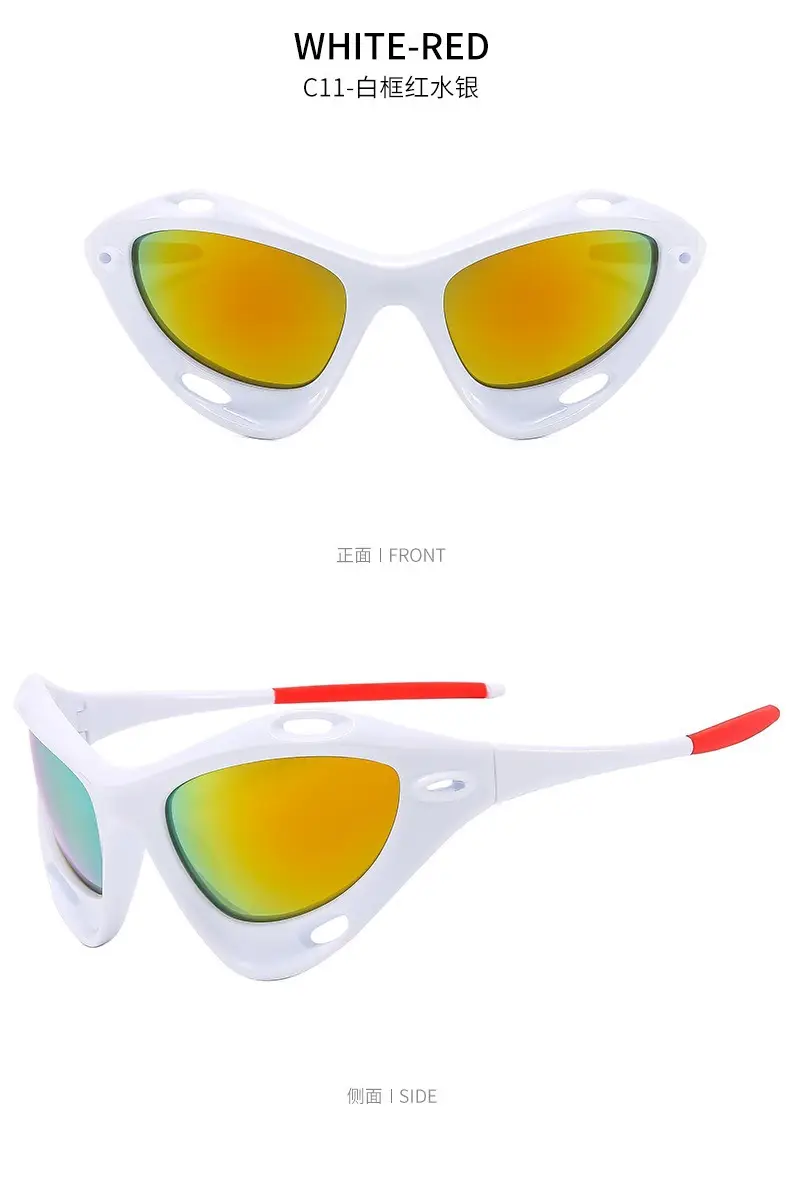 Yellow Cat's Eye Sunglasses for Women — feature 20