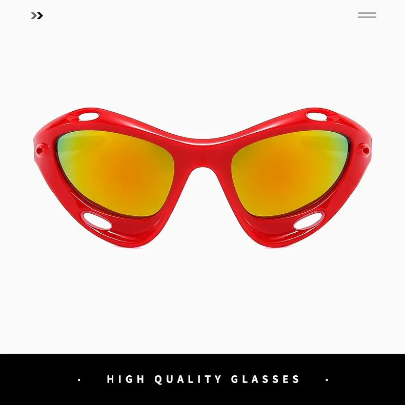 Yellow Cat's Eye Sunglasses for Women — feature 4