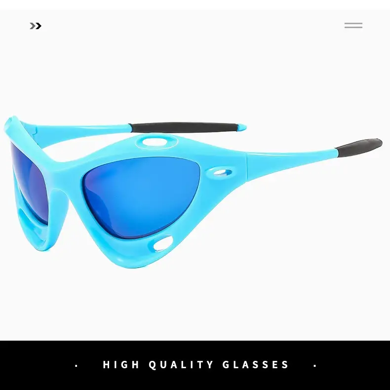 Yellow Cat's Eye Sunglasses for Women — feature 5