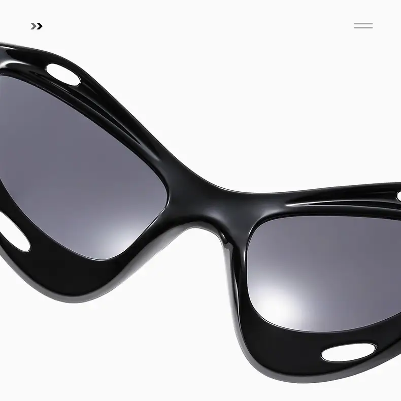 Yellow Cat's Eye Sunglasses for Women — feature 6