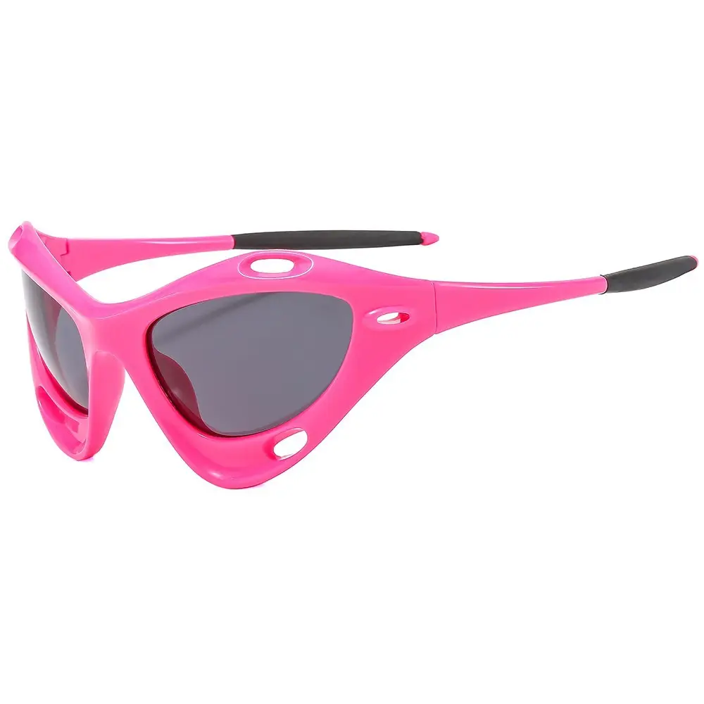 Yellow Cat's Eye Sunglasses for Women - Image 2