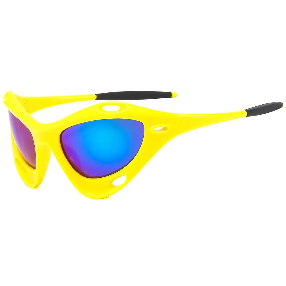 Yellow Cat's Eye Sunglasses for Women - Image 9
