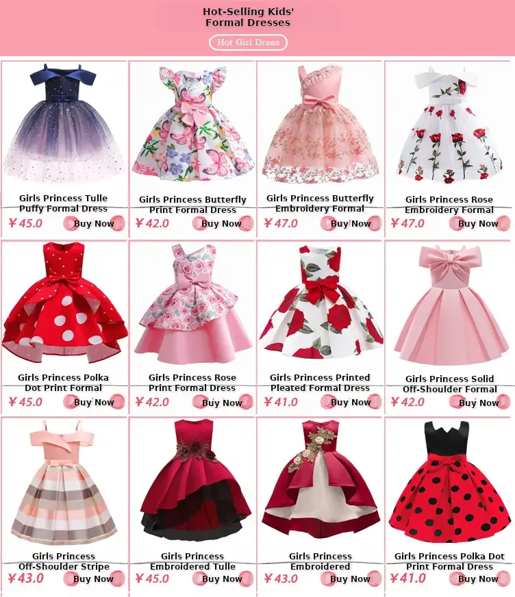 White Off-Shoulder Princess Dress for Little Girls — feature 1