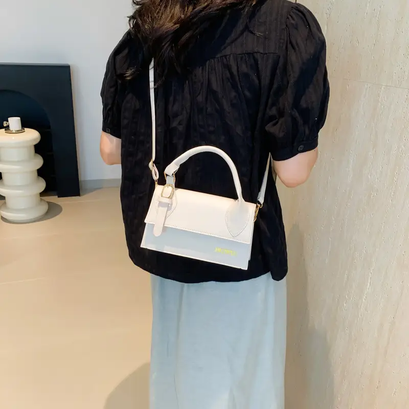 Gold Shoulder Crossover Handbag for Women - Image 7