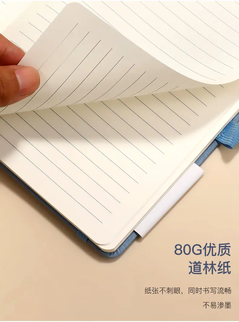 A5 Business Cross-Border Notebook Orange 200 Pages — feature 11