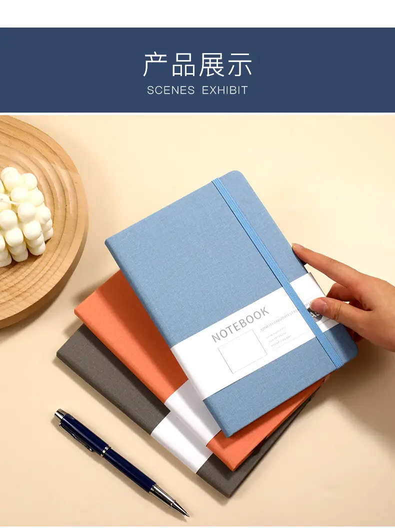 A5 Business Cross-Border Notebook Orange 200 Pages — feature 19