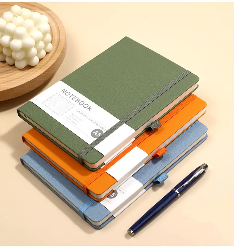 A5 Business Cross-Border Notebook Orange 200 Pages — feature 20