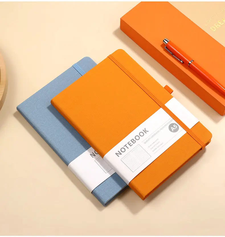 A5 Business Cross-Border Notebook Orange 200 Pages — feature 21