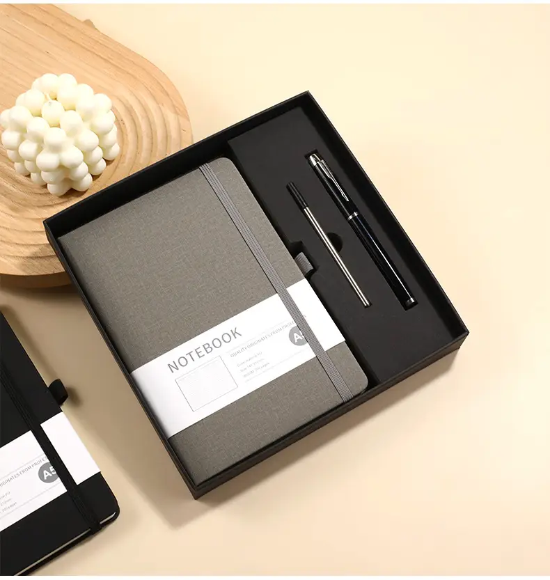 A5 Business Cross-Border Notebook Orange 200 Pages — feature 24