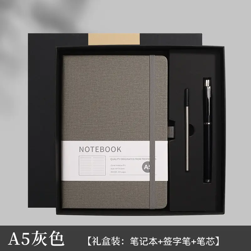 A5 Business Cross-Border Notebook Orange 200 Pages - Image 33