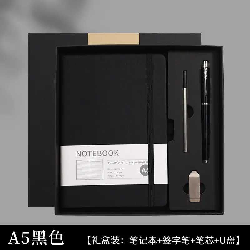 A5 Business Cross-Border Notebook Orange 200 Pages - Image 37