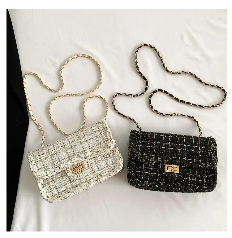 Woolen Chain Bag for Women Spring Summer 2024 — feature 11