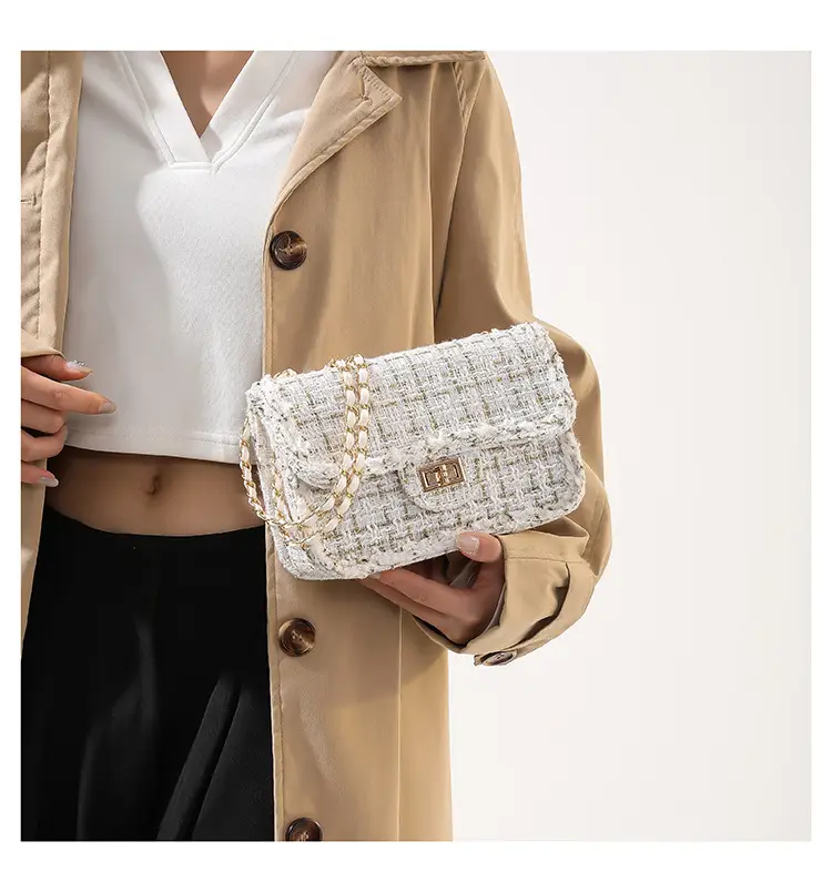 Woolen Chain Bag for Women Spring Summer 2024 — feature 14