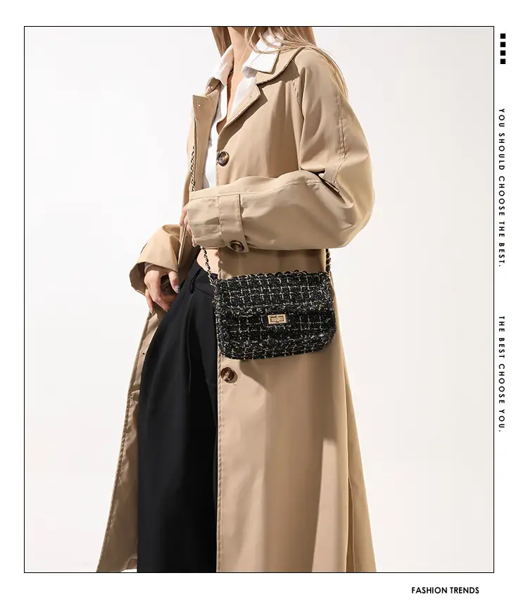 Woolen Chain Bag for Women Spring Summer 2024 — feature 2
