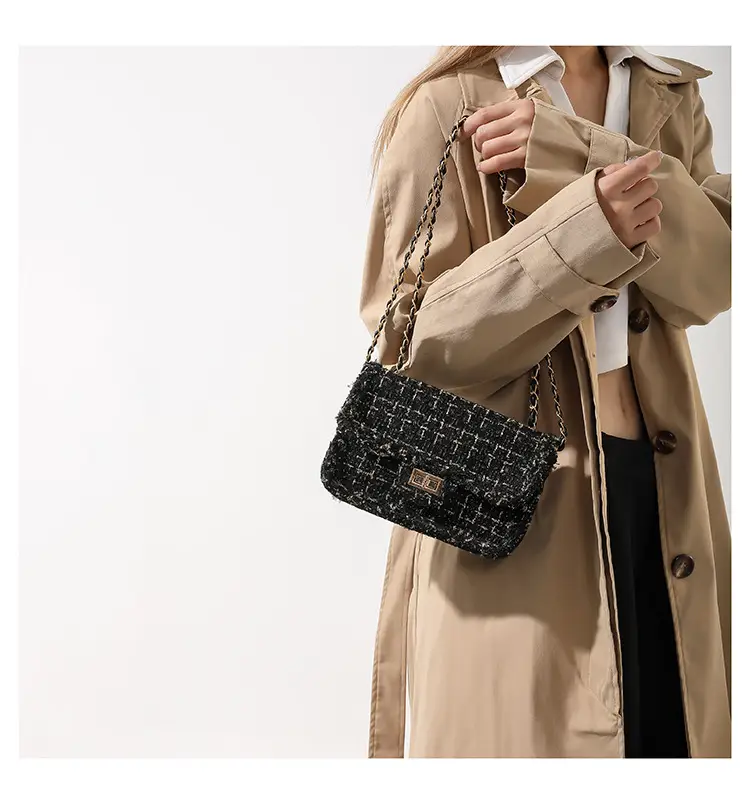 Woolen Chain Bag for Women Spring Summer 2024 — feature 20