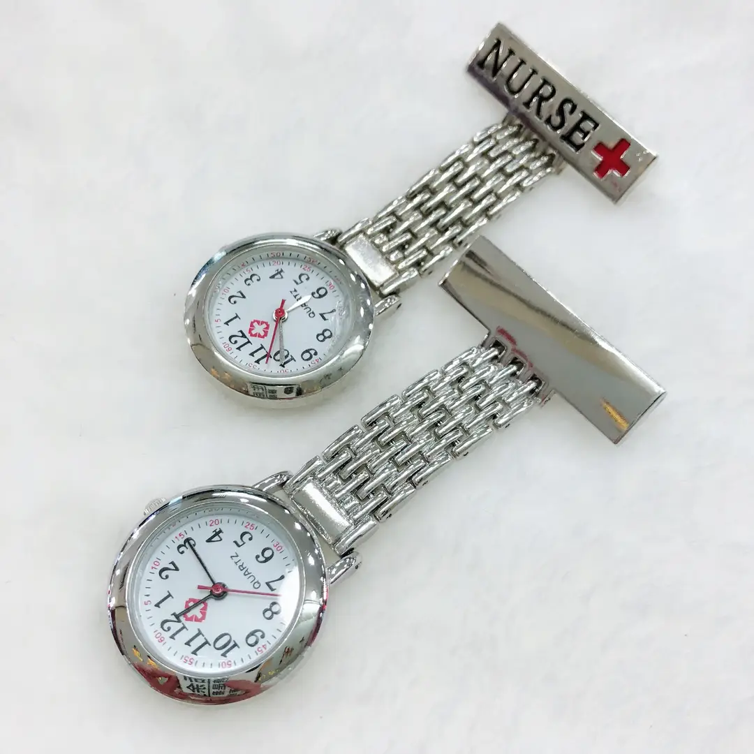 Factory wholesale pin broadband nurse nurse watch medical nurse watch male and female nurse pocket watch chest watch — feature 5