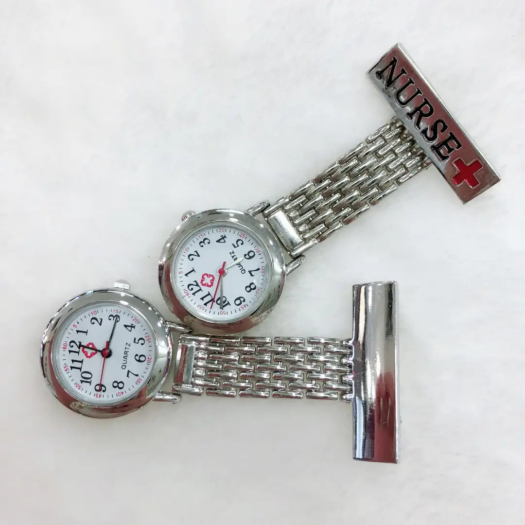 Factory wholesale pin broadband nurse nurse watch medical nurse watch male and female nurse pocket watch chest watch — feature 6