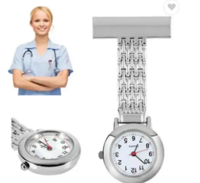 Factory wholesale pin broadband nurse nurse watch medical nurse watch male and female nurse pocket watch chest watch