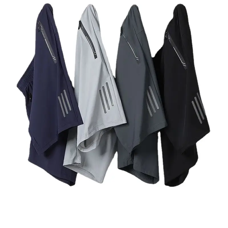 Men's Black Ice Waist Shorts 2 Pcs Plus Size - Image 20