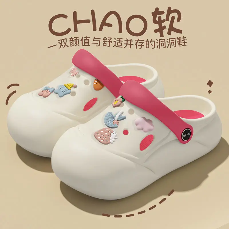 Women's Pink Hole Slippers 2025 New - Image 6