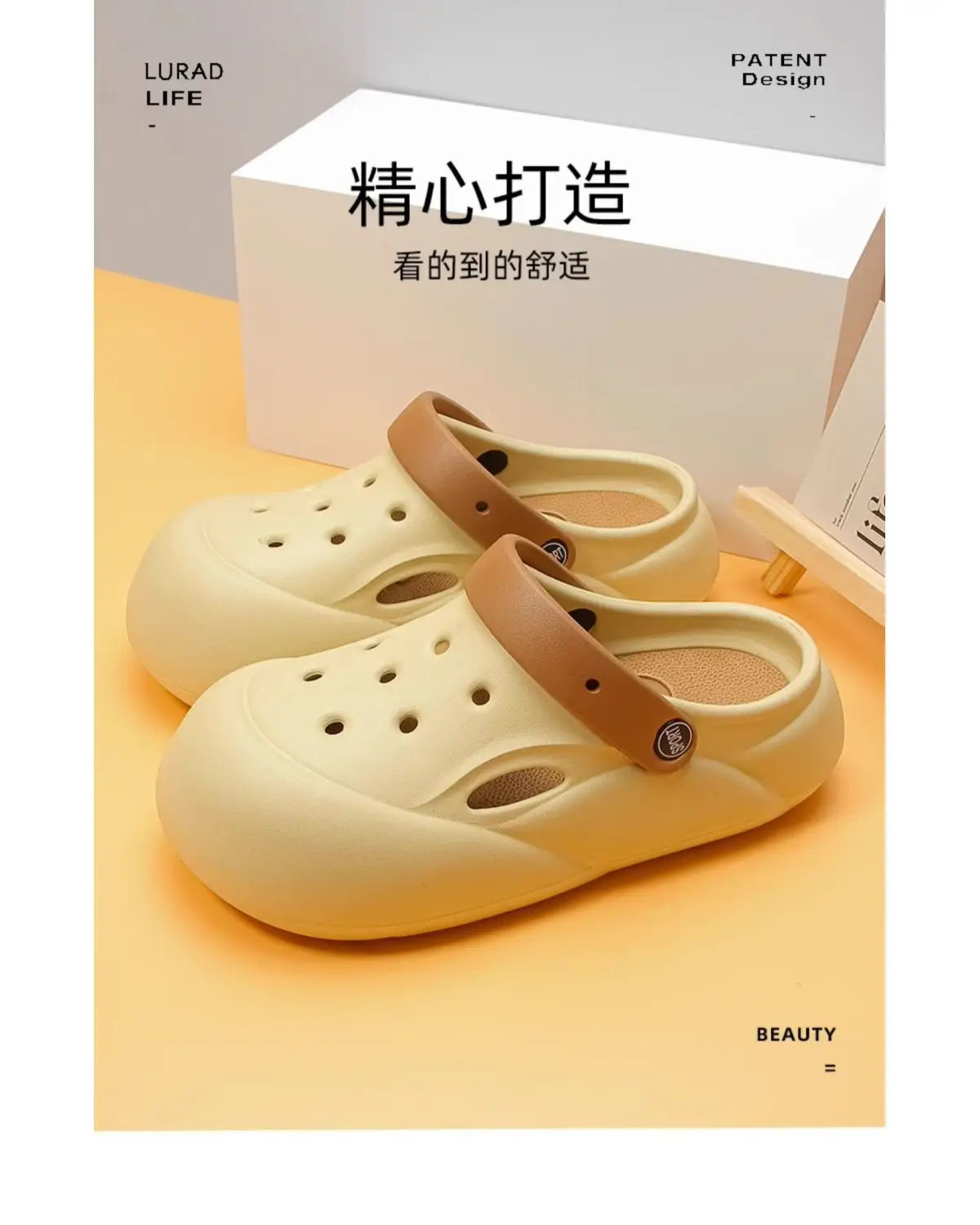 Women's Pink Hole Slippers 2025 New — feature 1