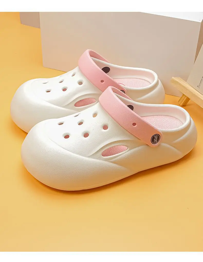Women's Pink Hole Slippers 2025 New — feature 15
