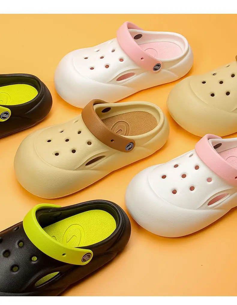 Women's Pink Hole Slippers 2025 New — feature 18