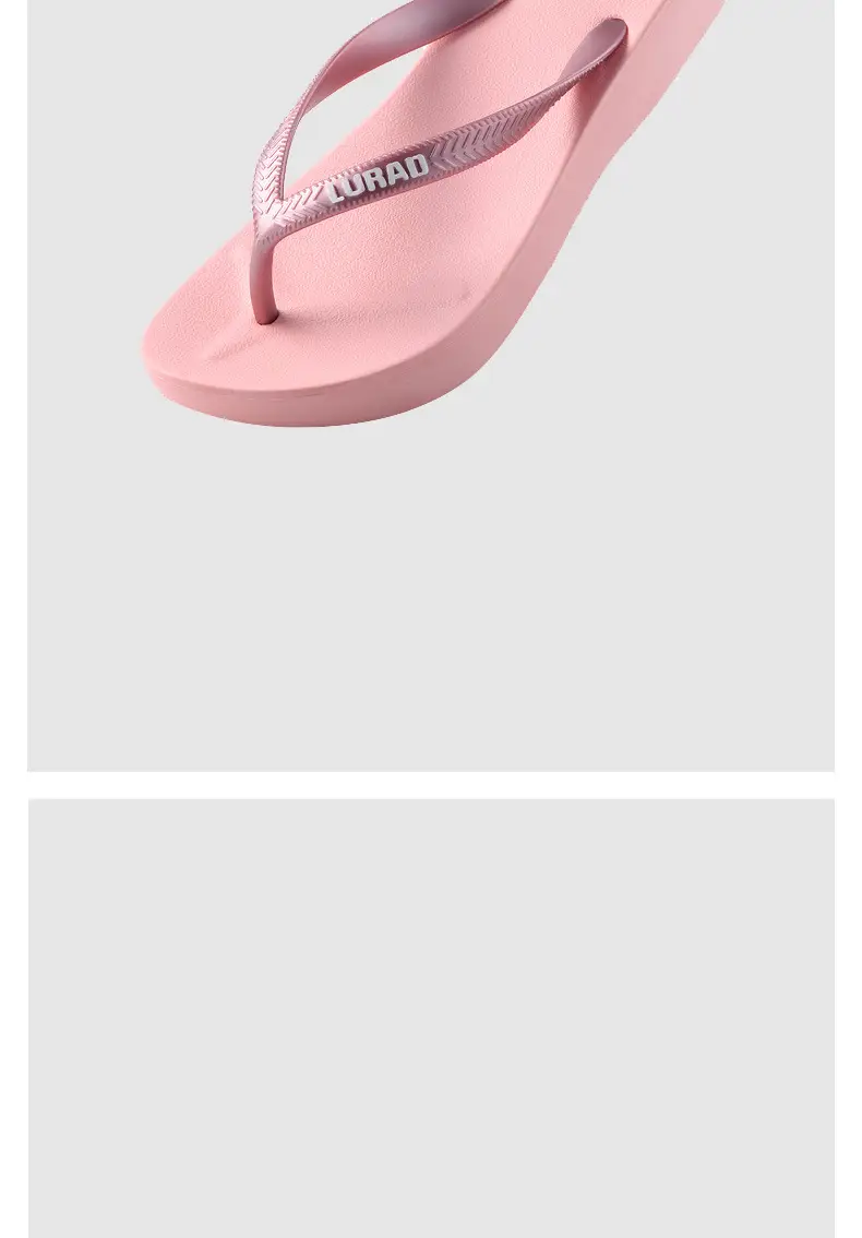Women's Pink Anti-Slip Flip Flops for Living Working Traveling — feature 4