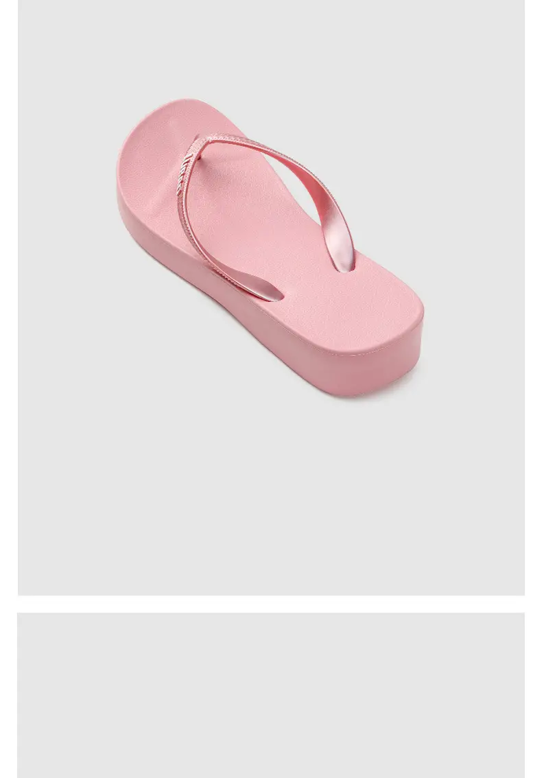 Women's Pink Anti-Slip Flip Flops for Living Working Traveling — feature 5