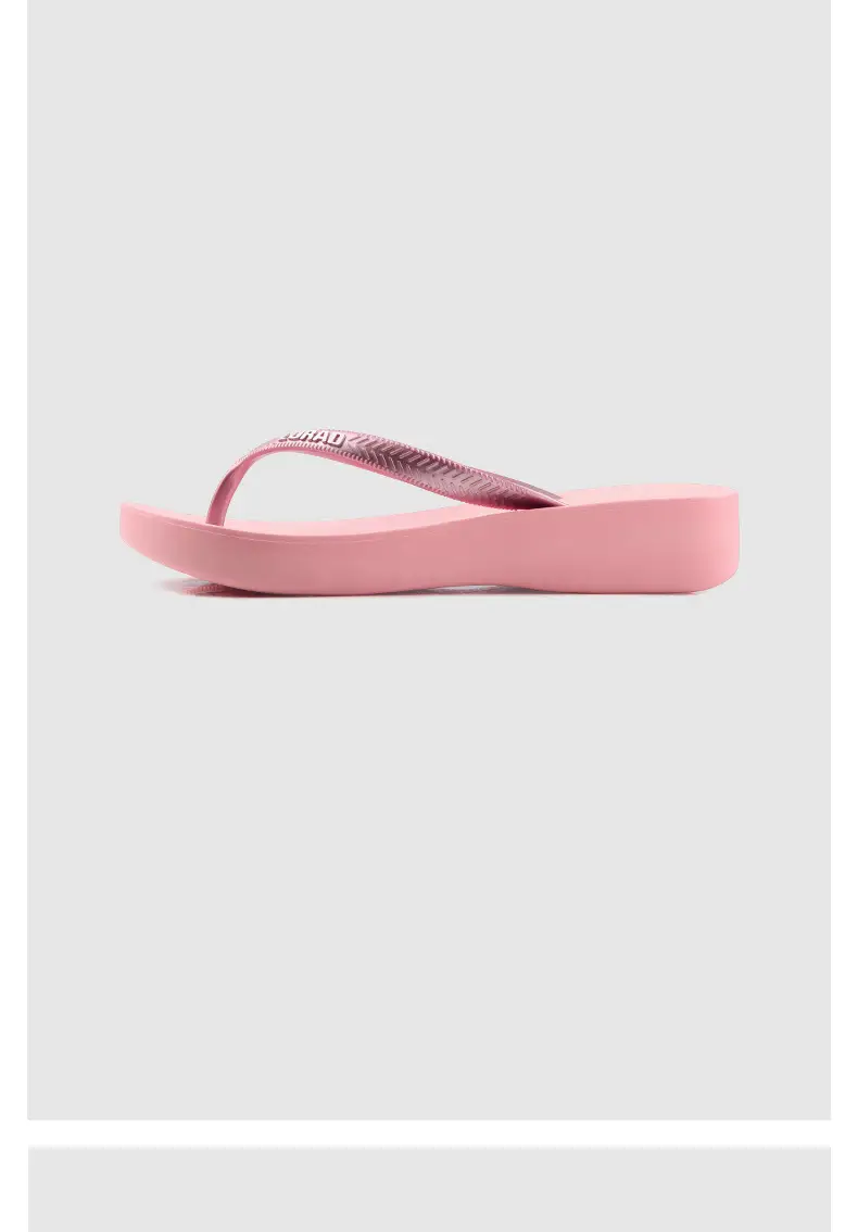 Women's Pink Anti-Slip Flip Flops for Living Working Traveling — feature 6