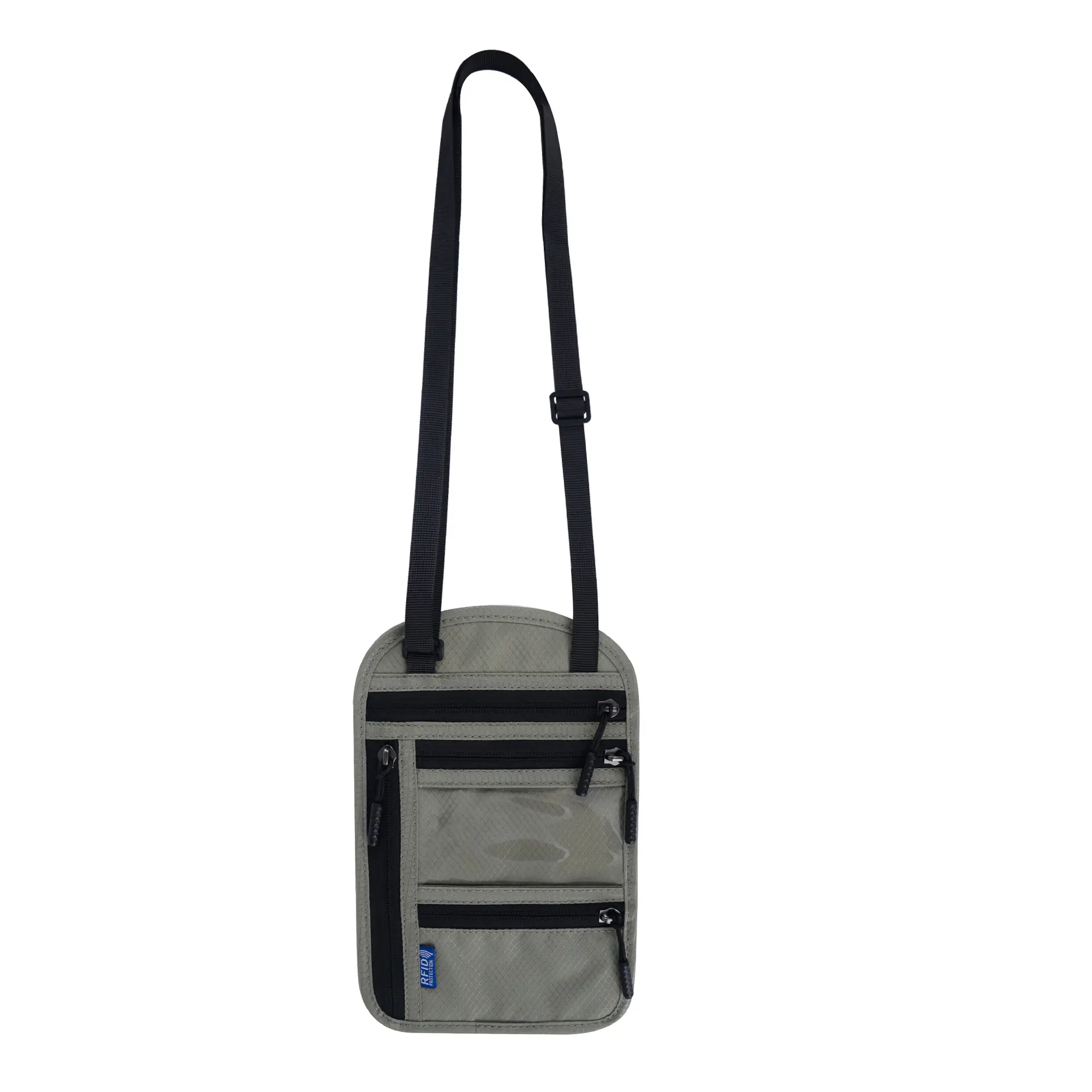 Pink Crossbody Passport Bag with Anti-Theft Storage - Image 2