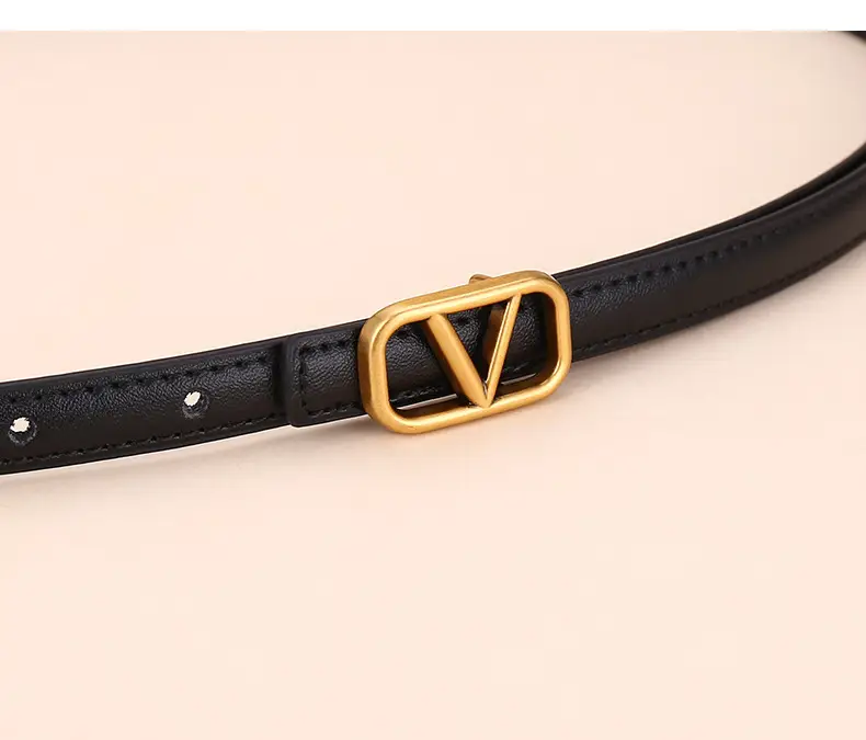 V-Braceled Leather Belt for Women Skirt & Pants — feature 10