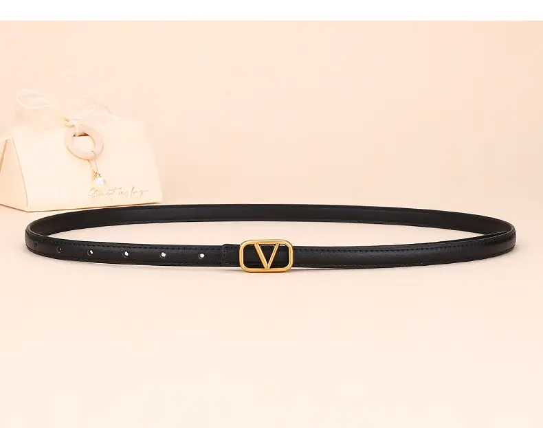 V-Braceled Leather Belt for Women Skirt & Pants — feature 15