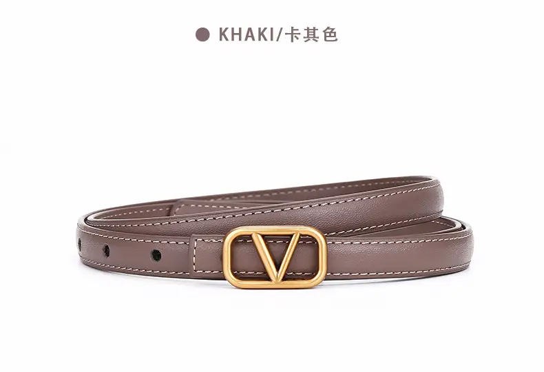 V-Braceled Leather Belt for Women Skirt & Pants — feature 22